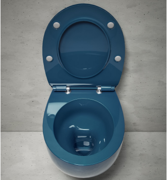 Vaso sospeso con sistema Vortex - Planeta - Hatria Colori Hatria Sanitari: Indaco lucido