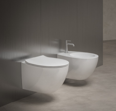 Vaso sospeso con sistema Vortex - Planeta - Hatria Colori Hatria Sanitari: Bianco Opaco