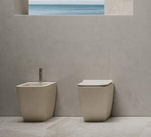 Bidet filomuro - Tecna - Hatria Colori Hatria Sanitari: Indaco lucido