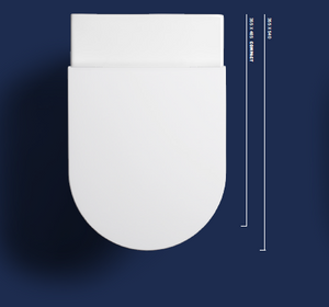 Vaso sospeso bianco lucido - Fusion - Hatria