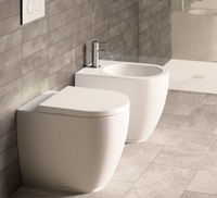Bidet filomuro bianco lucido - Fusion Compact - Hatria