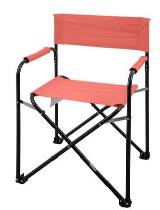 Sedia regista struttura in acciaio - vari colori - La Dea Sedia Colore: Corallo