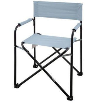 Sedia regista struttura in acciaio - vari colori - La Dea Sedia Colore: Grigio