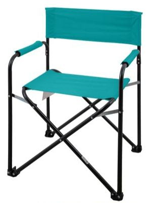 Sedia regista struttura in acciaio - vari colori - La Dea Sedia Colore: Azzurro