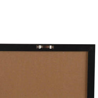 Bacheca Memo Lavagna Magnetica e Sughero Combinata 60x40cm con Accessori inclusi