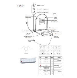 Vaso sospeso automatizzato - bianco - HSmart- Hatria