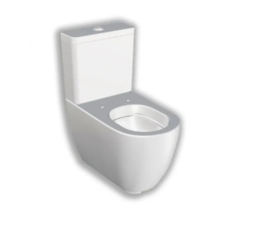 Vaso filomuro monoblocco senza brida - bianco - Fusion - Hatria