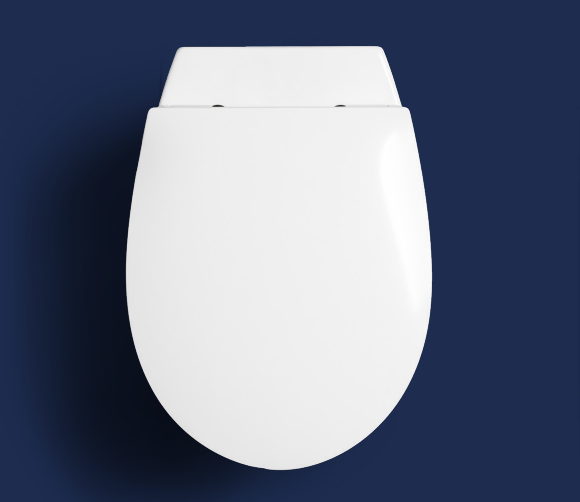 Coprivaso extraslim frenato - Planeta - Hatria Colori Hatria Sanitari: Indaco lucido