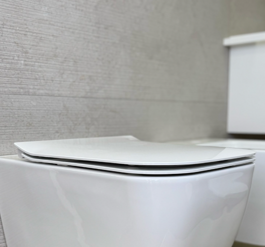 Coprivaso extraslim frenato - Tecna - Hatria Colori Hatria Sanitari: Bianco Lucido