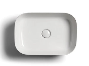 Lavabo da appoggio 18.00 - Happy Hour Slim - Hatria Colori Hatria Sanitari: Petrolio lucido