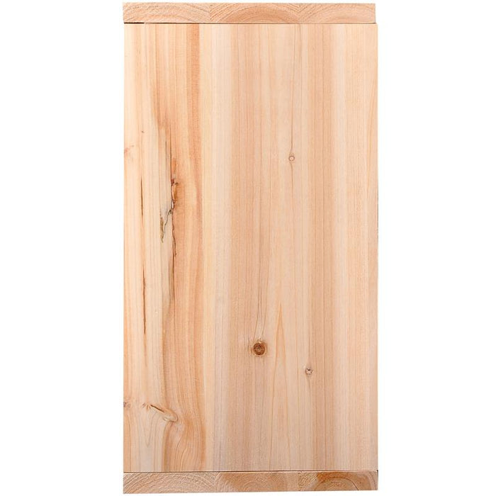 MOBILETTO PORTABOTTIGLIE PER VINI E LIQUORI 24 BOTTIGLIE LEGNO NATURALE