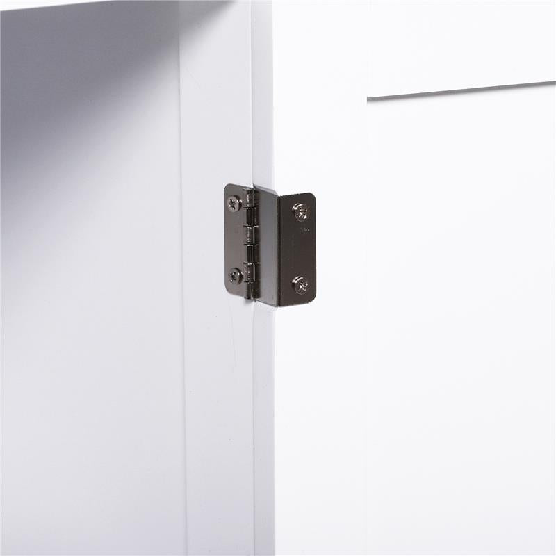 MOBILETTO DA BAGNO CON ANTA E CASSETTO BIANCO 43 X 34 X 77CM