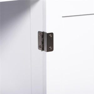 MOBILETTO DA BAGNO CON ANTA E CASSETTO BIANCO 43 X 34 X 77CM