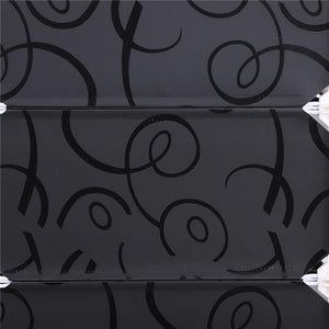 SCARPIERA MODULARE 16 CUBI IN 95 X 37 X 160 CM BIANCO E NERO