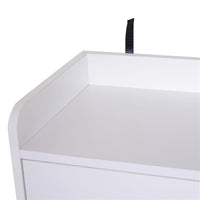 MOBILETTO CON PIEDINI 80 X 29.5 X 96 CM IN LEGNO DI PINO BIANCO