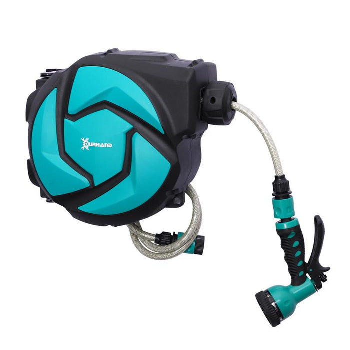 AVVOLGITUBO AUTOMATICO  ORIENTABILE  FISSAGGIO A PARETE CON TUBO DA 10M