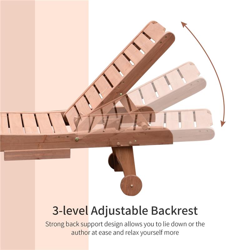 LETTINO PRENDISOLE  IN LEGNO CON RUOTE E VASSOIO ESTRAIBILE 182 X 60 X 35 CM