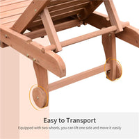 LETTINO PRENDISOLE  IN LEGNO CON RUOTE E VASSOIO ESTRAIBILE 182 X 60 X 35 CM