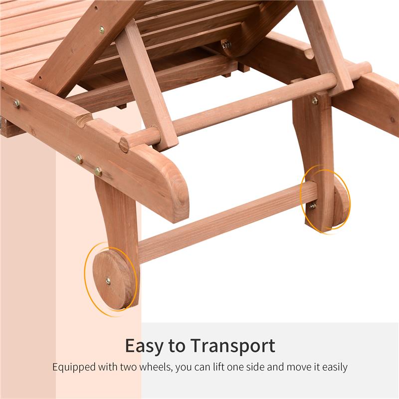 LETTINO PRENDISOLE  IN LEGNO CON RUOTE E VASSOIO ESTRAIBILE 182 X 60 X 35 CM