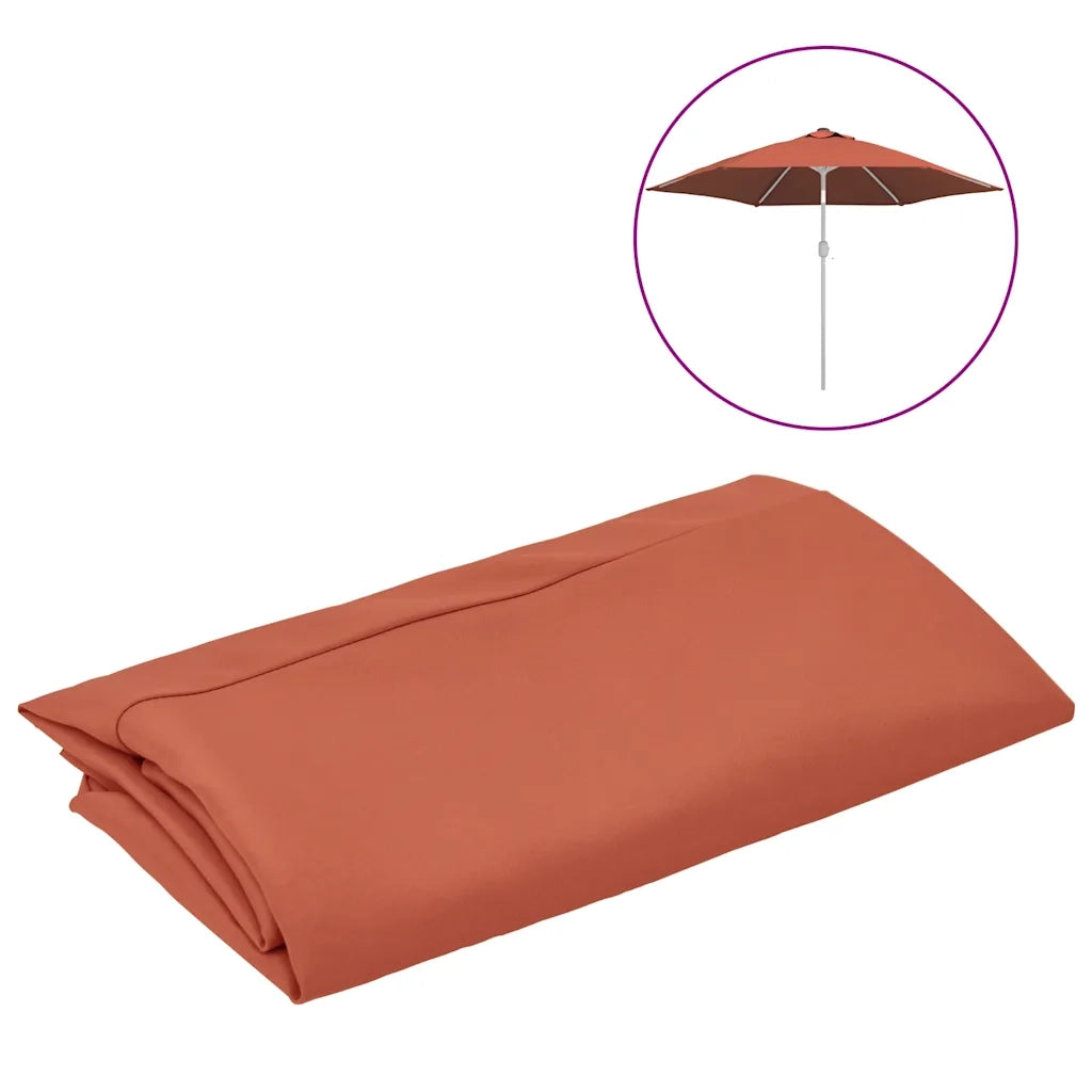 Telo di Ricambio per Ombrellone Terracotta 300 cmcod mxl 80253