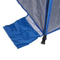 TENDA POP UP CON CORDE E PALETTI IN POLIESTERE BLU 247 X 247 X H145 CM