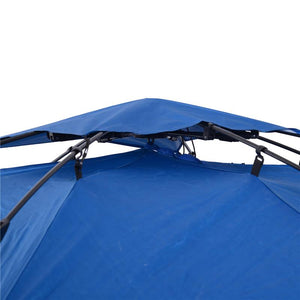 TENDA POP UP CON CORDE E PALETTI IN POLIESTERE BLU 247 X 247 X H145 CM