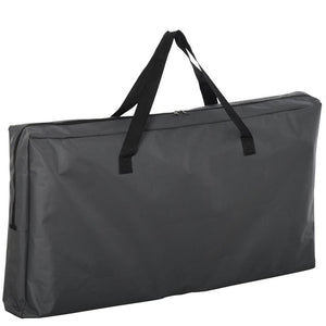 CUCINA DA CAMPEGGIO IN ALLUMINIO CON DOPPIO ARMADIETTO, 3 MENSOLE E SACCA DI TRASPORTO