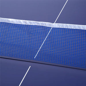 TAVOLO DA PING PONG PIEGHEVOLE  CON RETE DA GIOCO IN ACCIAIO E MDF 182X91X76CM