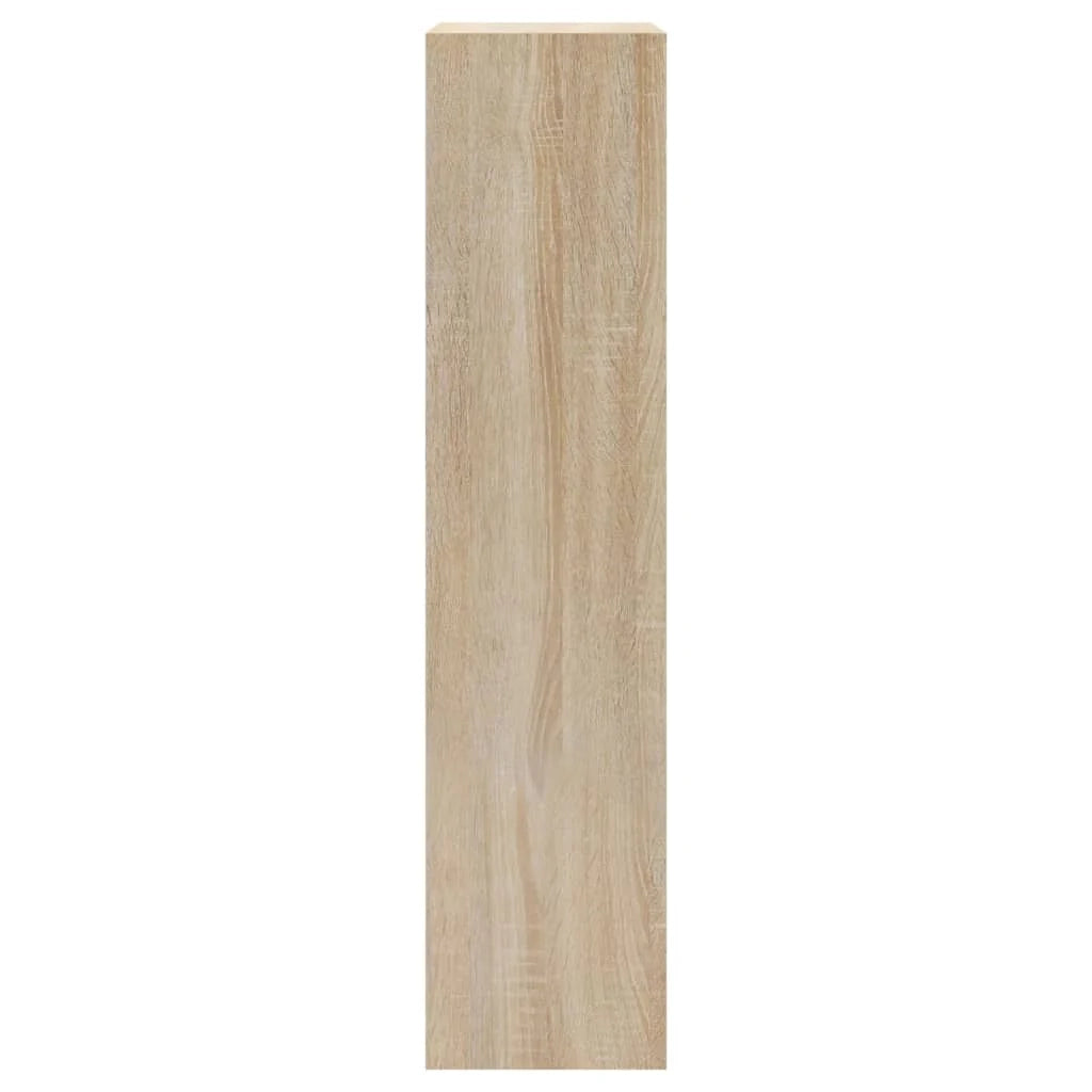 Scarpiera mobile contenitore per scarpe mobile per ingresso/corridoio/soggiorno legno Sonoma 63 x 24 x 103 cm legno ingegnerizzato marrone 02_0021721