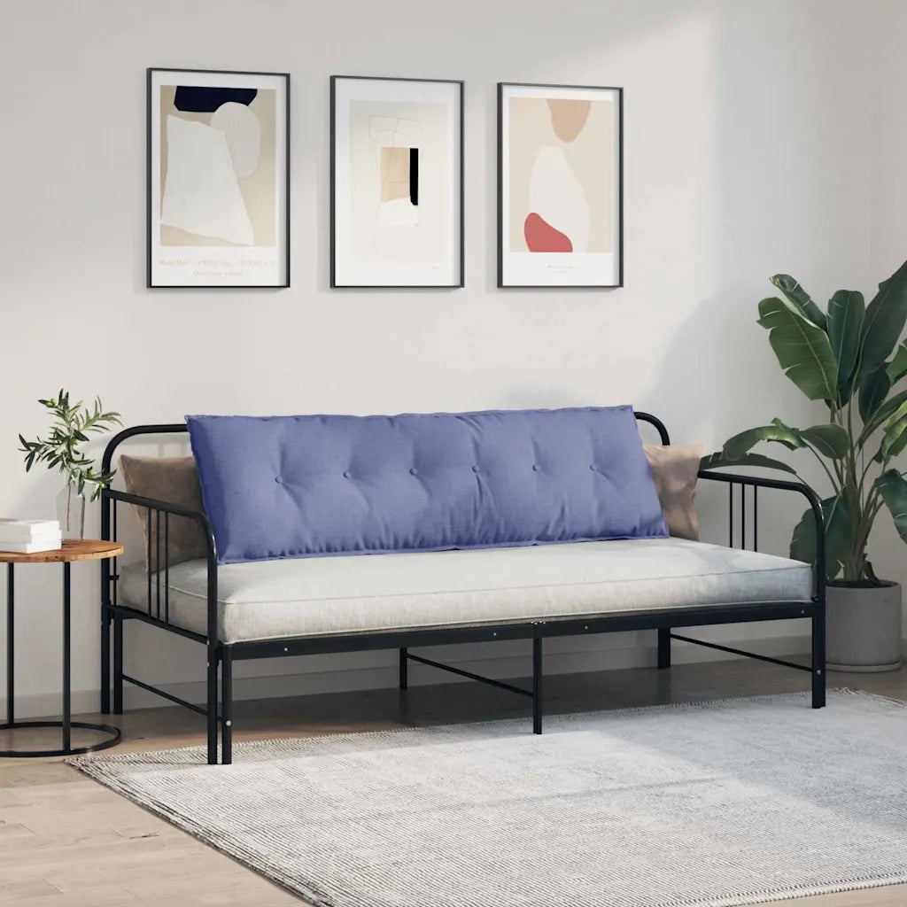 Cuscino per Schiena | Cuscino dorsale Blu jeans 160 x 19 x 50 cm Tessuto