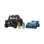Set costruzioni lego 77264 speed champions jaguar project 7 e land rov