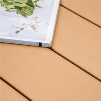 TAVOLO DA GIARDINO PER 6 PERSONE IN ALLUMINIO E PLASTICA 140X90X74 CM  NERO