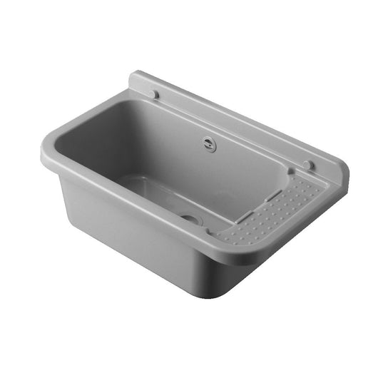 Pilozzo a muro in resina da 60 cm grigio