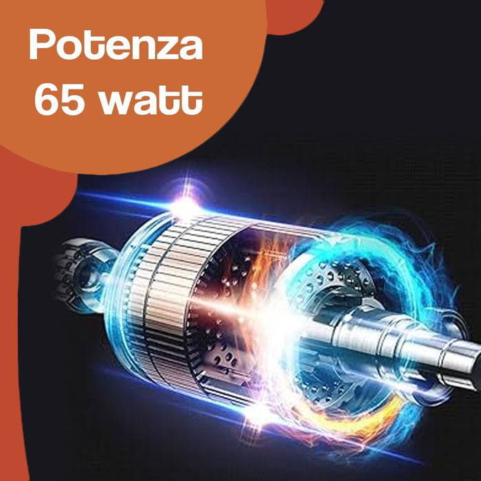 Ventilatore da Muro Parete 43 cm con 3 Livelli di Velocità Pale in Polipropilene