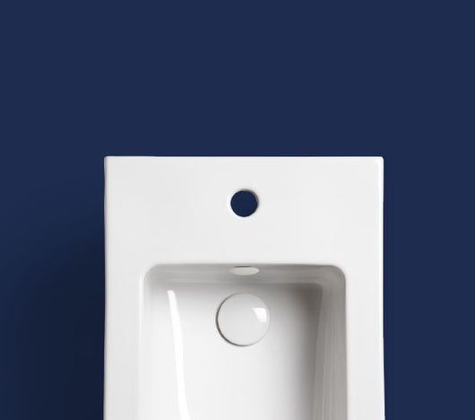 Piletta di scarico universale per lavabo o bidet up&down da 1" & 1/4 con tappo in ceramica - Hatria Colori Hatria Sanitari: Nero Opaco