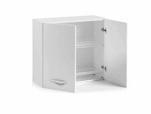 Mobile Scolapiatti cucina 2 Ante 80X30X72H BIANCO
