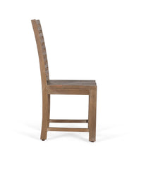 Set di 2 sedie realizzate artigianalmente in legno di mango