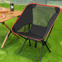 Sedia Campeggio Pieghevole Sgabello da Campeggio Portatile Escursioni Leggera