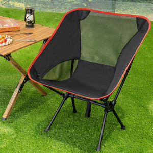 Sedia Campeggio Pieghevole Sgabello da Campeggio Portatile Escursioni Leggera