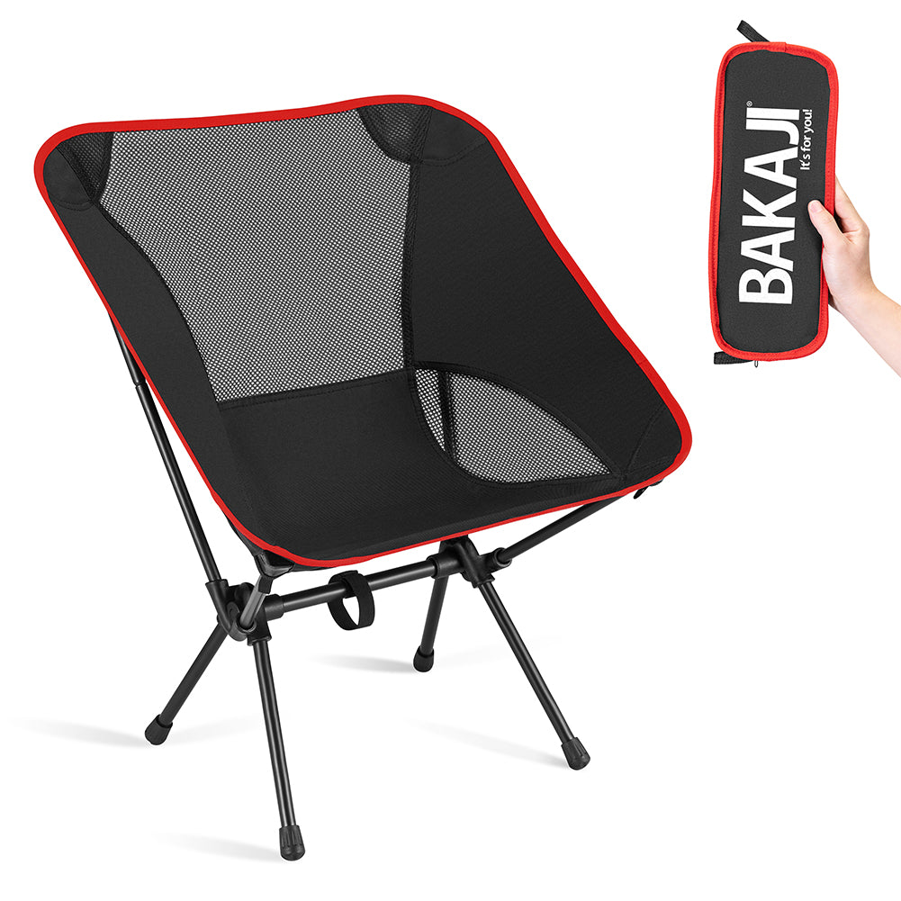 Sedia Campeggio Pieghevole Sgabello da Campeggio Portatile Escursioni Leggera