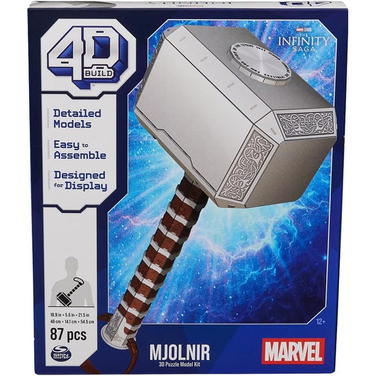 4D Puzzle Film Marvel Martello di Thor 87 Pezzi Decorazione Action Figure