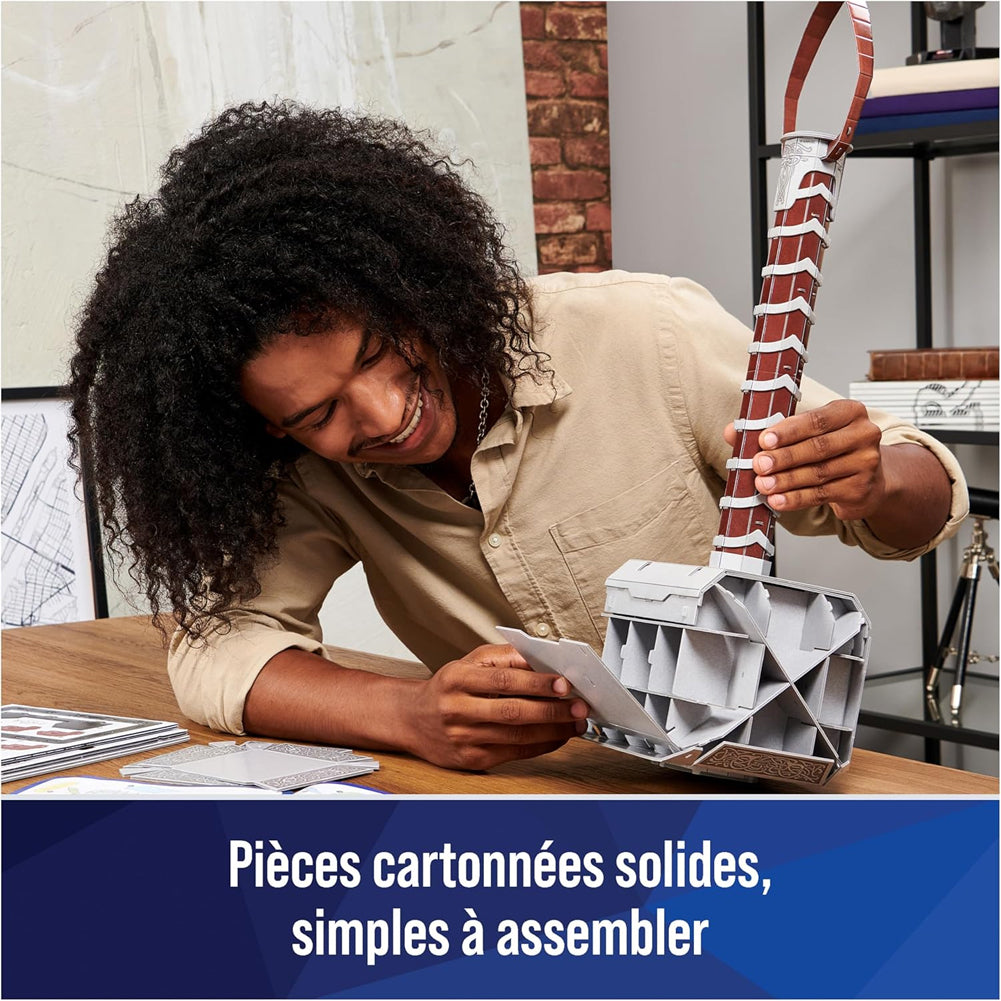 4D Puzzle Film Marvel Martello di Thor 87 Pezzi Decorazione Action Figure