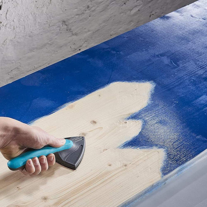 Levigatrice Angolare con Attacco Adesivo di Fogli Abrasivi Wolfcraft