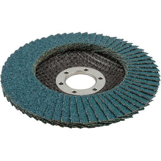 Disco Abrasivo a Lamelle per Smerigliatrice Angolare Wolfcraft Grana: 80