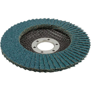 Disco Abrasivo a Lamelle per Smerigliatrice Angolare Wolfcraft Grana: 40