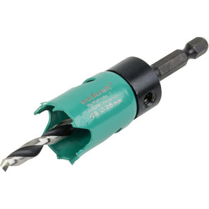 Sega a Tazza per Cartongesso in Acciaio al Carbonio Wolfcraft Formato: 76 mm