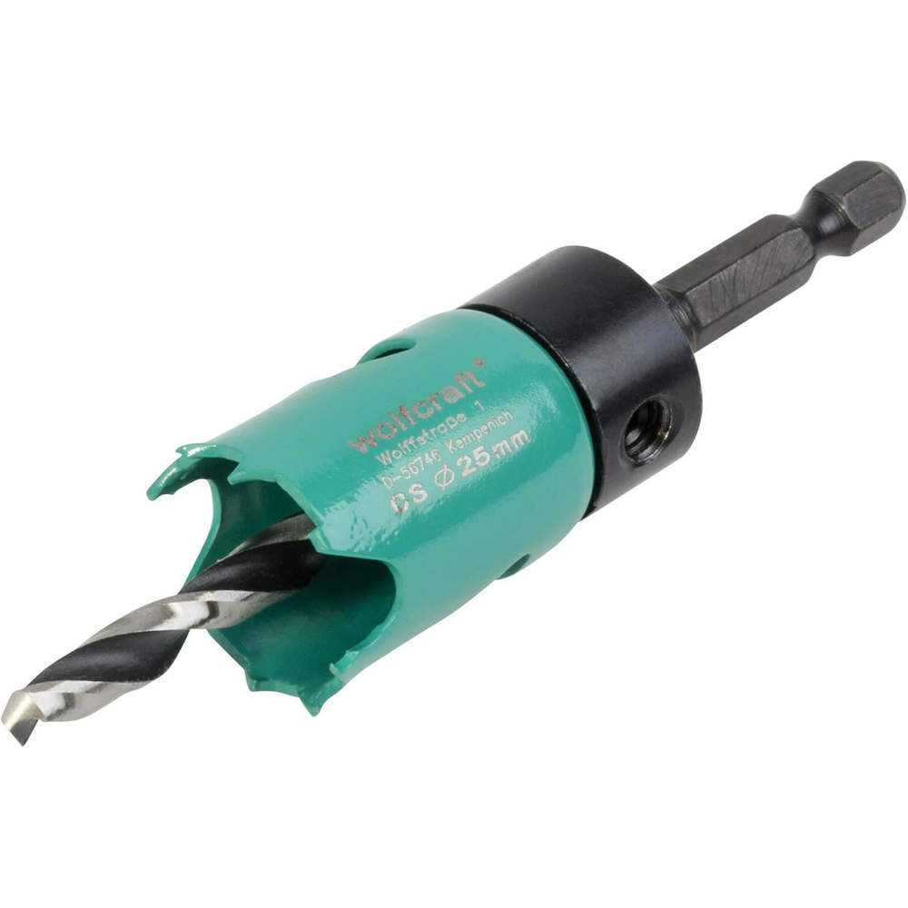 Sega a Tazza per Cartongesso in Acciaio al Carbonio Wolfcraft Formato: 105 mm