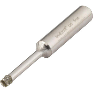 Punta Diamantata Wolfcraft per Sanitari e Piastrelle Formato: 6 mm