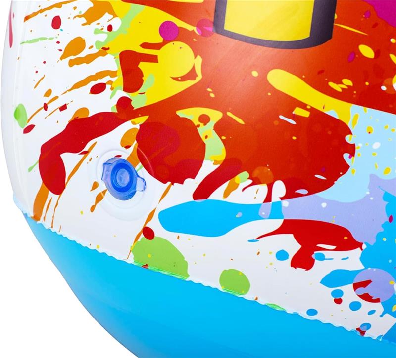 BESTWAY PUNGIBALL COMIC BLAST PER BAMBINI DAI 3 ANNI + CAMERA D'ACQUA INTEGRATA PER UNA MAGGIORE STABILITÀ 119 CM