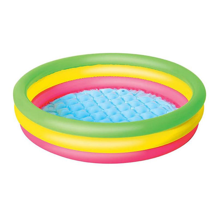 BESTWAY PISCINA GONFIABILE PER BAMBINI CON VALVOLE DI SICUREZZA TOPPA DI RIPARAZIONE INCLUSA 152 X 30 CM